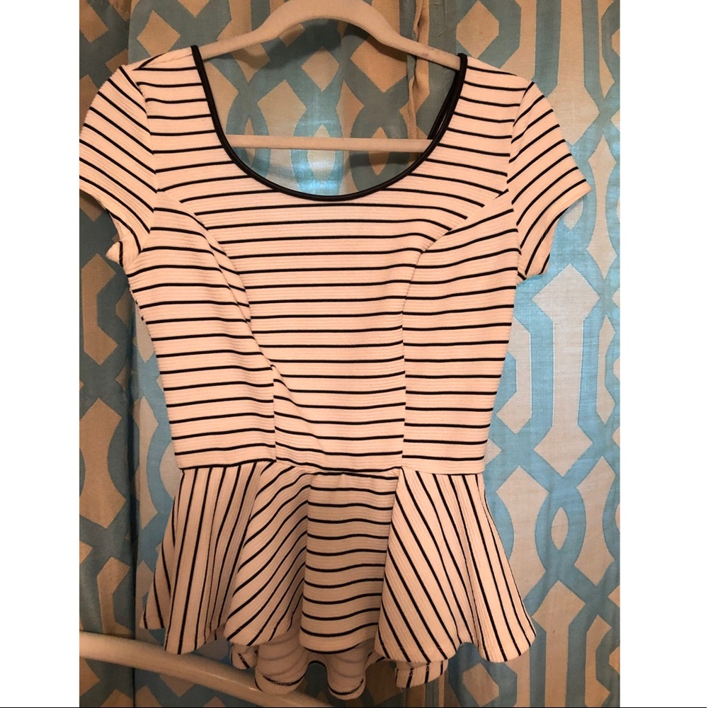 Peplum blouse
